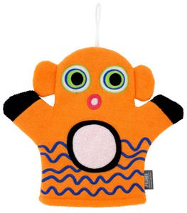 Pylones Kinder-Waschlappen Hello - Clownfisch, orange