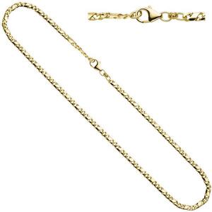 Halskette Kette 333 Gelbgold massiv 45 cm Goldkette Karabiner