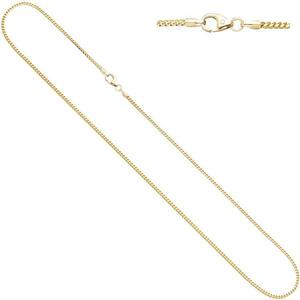 Bingokette 585 Gelbgold 1,5 mm 45 cm Gold Kette Halskette Karabiner