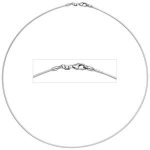 Halsreif 585 Weigold 1,2 mm 42 cm Goldkette Weigoldhalsreif