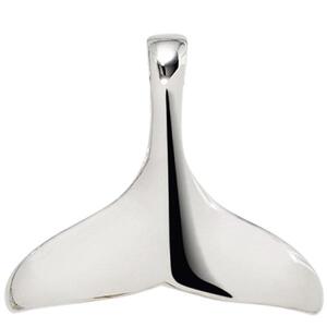 Anh�nger Walfischflosse 925 Sterling Silber rhodiniert