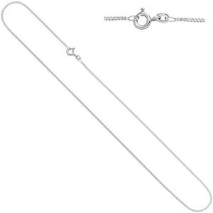 Panzerkette 333 Wei�gold 1,7 mm 38 cm Gold Kette Halskette