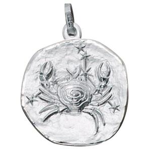 Anh�nger Sternzeichen Krebs 925 Sterling Silber matt