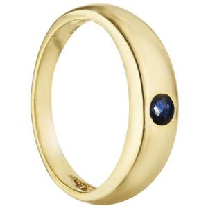 Kinder Taufring 333 Gold Gelbgold 1 blauer Safir Taufanhnger