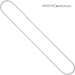 Ankerkette 925 Silber 3 mm 60 cm Halskette Kette Silberkette Karabiner