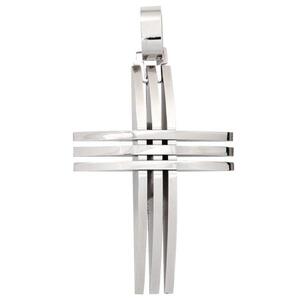 Anh�nger Kreuz Edelstahl