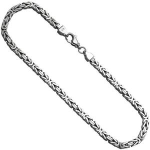 K�nigskette 925 Sterling Silber rhodiniert 60 cm - 7,2 mm