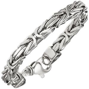 K�nigsarmband 925 Sterling Silber rhodiniert 20 cm Armband