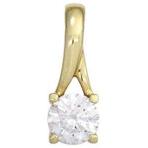 Anh�nger 333 Gelbgold 1 Zirkonia