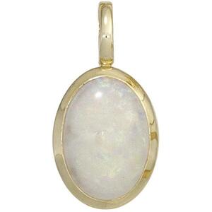 Anh�nger 585 Gold Gelbgold 1 Opal