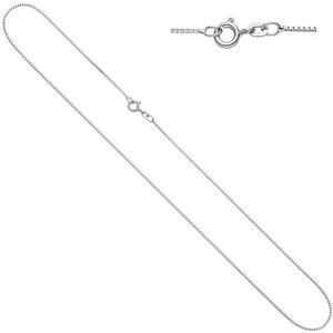 Venezianerkette 333 Wei�gold 0,9 mm 42 cm Gold Halskette Federring