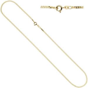 Panzerkette 585 Gelbgold 2,1 mm 60 cm Halskette Federring