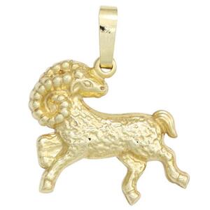 Kettenanh�nger Sternzeichen Widder 333 Gelbgold