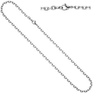 Ankerkette Edelstahl 45 cm Halskette Kette Karabiner | Halsschmuck direkt  bestellen