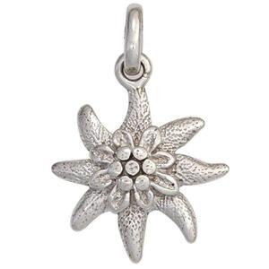 Anh�nger Edelwei� 925 Sterling Silber rhodiniert teilmattiert