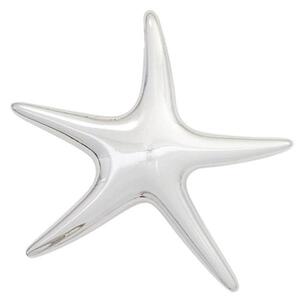 Anh�nger Seestern 925 Sterling Silber rhodiniert