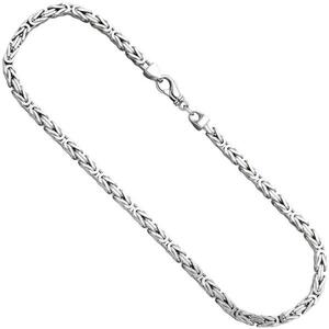 Knigskette 925 Sterling Silber rhodiniert 50 cm 5,9 mm Halskette