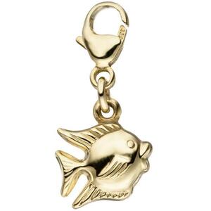 Einh�nger Charm Fisch 333 Gold Gelbgold Anh�nger Goldcharm