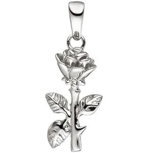 Anh�nger Rose 925 Sterling Silber Silberanh�nger