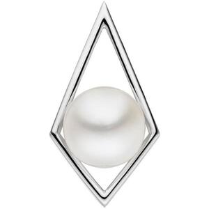 Anh�nger 585 Gold Wei�gold 1 S��wasser Perle PerlenAnh�nger