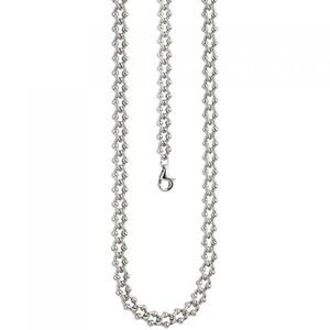 Halskette Kette 925 Sterling Silber 55 cm Silberkette Karabiner
