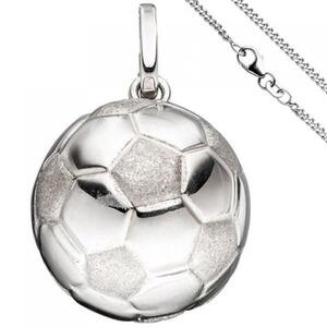 Kinder Anhnger Fuball 925 Silber Fuballanhnger mit Kette 38 cm