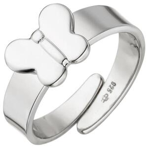 Kinder Ring Schmetterling aus 925 Sterling Silber Kinderring (Gr��e: 46)