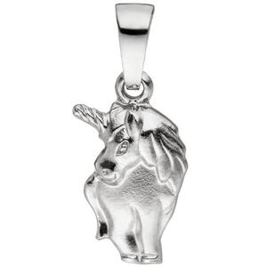 Kinder Anh�nger Einhorn 925 Sterling Silber Einhornanh�nger