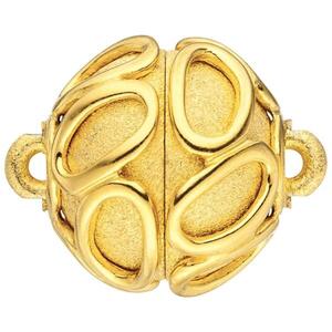 Kettenschliee Magnet-Schliee 925 Silber gold vergoldet