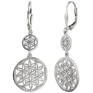Ohrh�nger aus 925 Sterling Silber 42,4 mm hoch Ohrringe Boutons