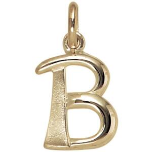Anh�nger Buchstabe B 375 Gold Gelbgold Buchstabenanh�nger
