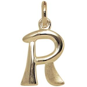 Anh�nger Buchstabe R 375 Gold Gelbgold Buchstabenanh�nger