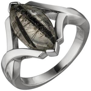 Damen Ring 925 Sterling Silber 1 Turmalinquarz (Gr��e: 56)