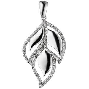 Anh�nger 925 Sterling Silber 81 Zirkonia Silberanh�nger