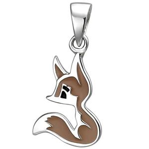 Kinder Anh�nger Fuchs 925 Sterling Silber Silberanh�nger