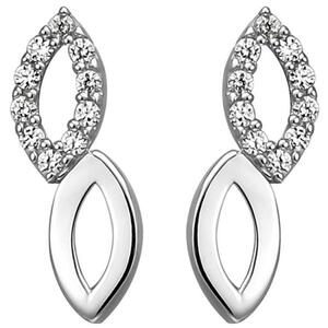 Ohrstecker 925 Sterling Silber 20 Zirkonia Ohrringe Silberohrringe