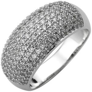 Damen Ring aus 925 Sterling Silber 158 Zirkonia (Gr��e: 58)
