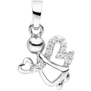 Kinder Anh�nger Engel 925 Sterling Silber 12 Zirkonia