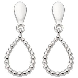 Ohrh�nger Tropfen 585 Gold Wei�gold