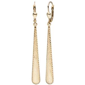Ohrh�nger lang 333 Gold Gelbgold Ohrringe