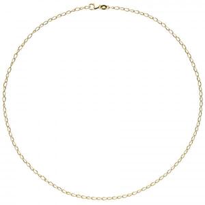 Ankerkette weit 375 Gold Gelbgold 2,3 mm 45 cm Kette
