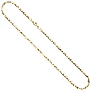 K�nigskette 333 Gold Gelbgold massiv 50 cm Kette Halskette