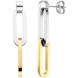 Ohrh�nger Edelstahl bicolor beschichtet Ohrringe