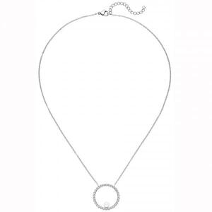 Collier Halskette mit Anh�nger Edelstahl 1 S��wasser Perle 50 cm