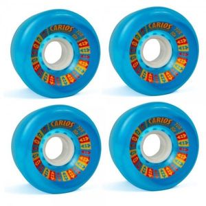 Koston Longboard Wheel Set Carlos Wheels 70mm/80A (4 Rollen) - Rollen Set Wheels