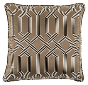 Casa Padrino Designer Kissen Braun 60 x 60 cm - Luxus Wohnzimmer Accessoires