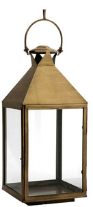 Casa Padrino Laterne mit Griff 31 x 31 x H. 83 cm - Hotel Restaurant Dekoration