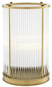 Casa Padrino Luxus Kerzenleuchter Antik Messing 20 x H. 32 cm - Hotel Restaurant Accessoires