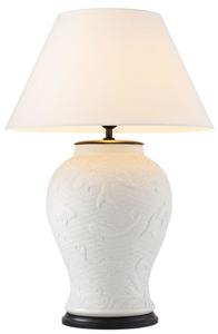 Casa Padrino Luxus Porzellan Tischleuchte Wei� - Limited Edition