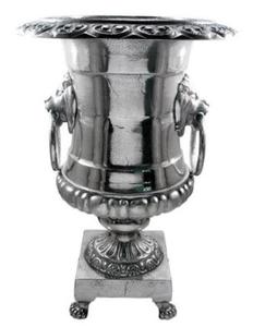 Casa Padrino Luxus Urne mit 2 Griffen 47 x H. 69 cm - Wohnzimmer Deko